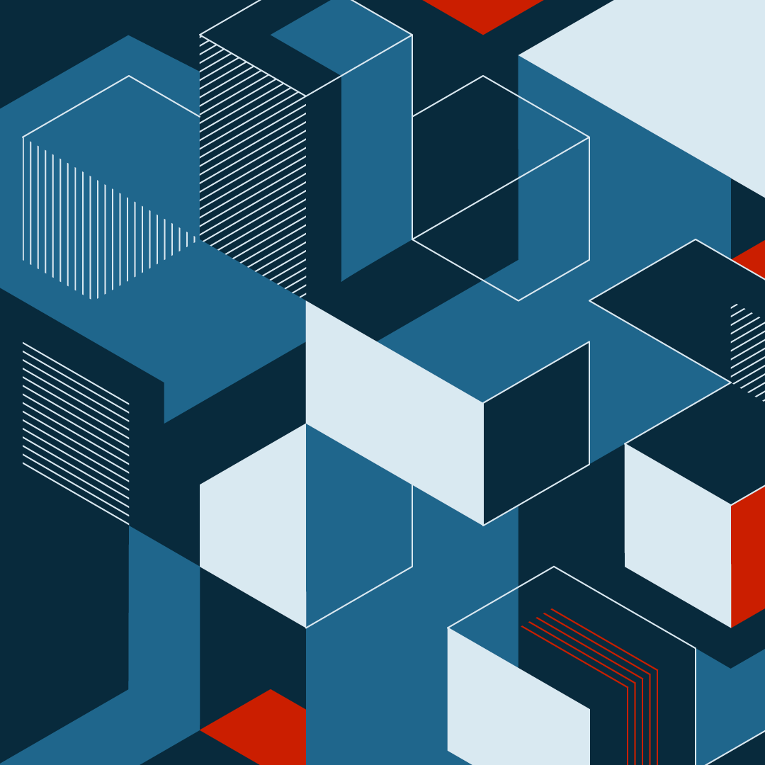 isometric illustration abstract