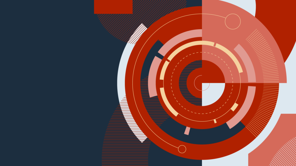 abstract illustration energy reds