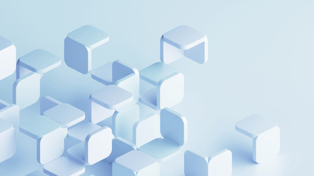 abstract multicolor blocks