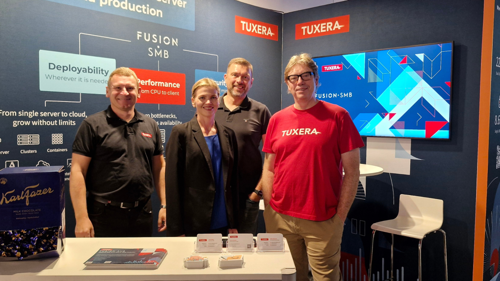 Tuxera at IBC2025 